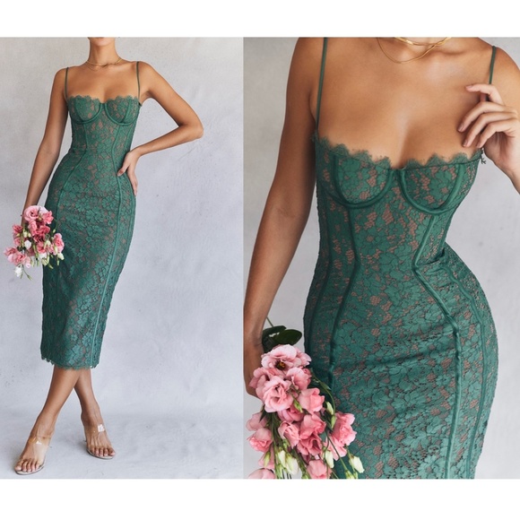 plus size green wrap dress Green Sequin Faux Wrap Flutter Sleeve Ruffle Dress (Plus) main image 1